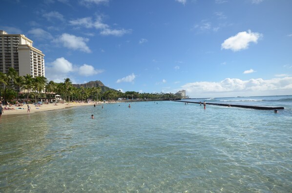 Beach nearby