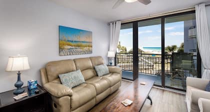 Nautilus 2307 - Gulf View 2 BR 2 BA 3rd Floor Free Beach Service 3/1 - 10/31
