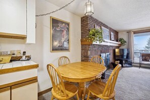 Unclassified image, 5 of 33, button - Ski-in/ski-out 2 bedroom condo with fireplace, pool & hot tub. (Killington)