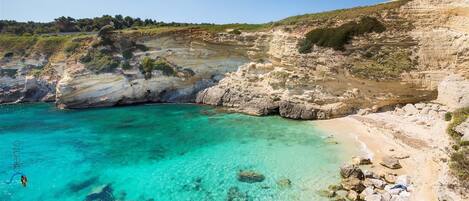 Una spiaggia nelle vicinanze