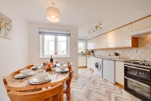 Microwave, oven, dishwasher, toaster