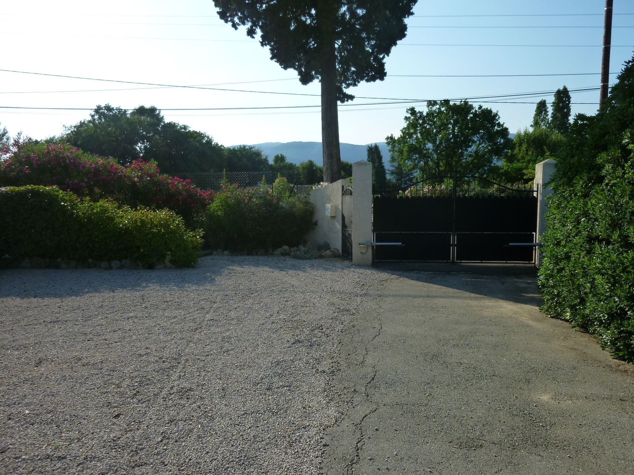 Enceinte de l’hébergement