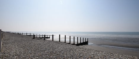 Aan het strand