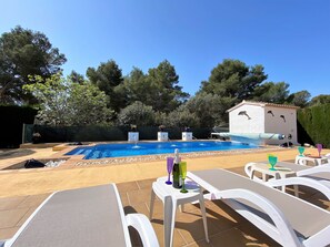 Beheizter Pool