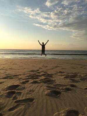 Una spiaggia nelle vicinanze