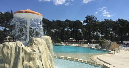OCEANBAHIA12 rental luxury 6 pers Club 5 * clim Montalivet Aquitaine