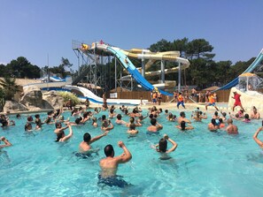 Una piscina climatizada