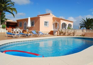 Pool - Pepe- sea view, private pool, chill out on spacious terrace (Benissa)