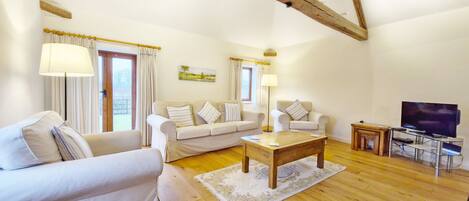 TV connectée, cheminée