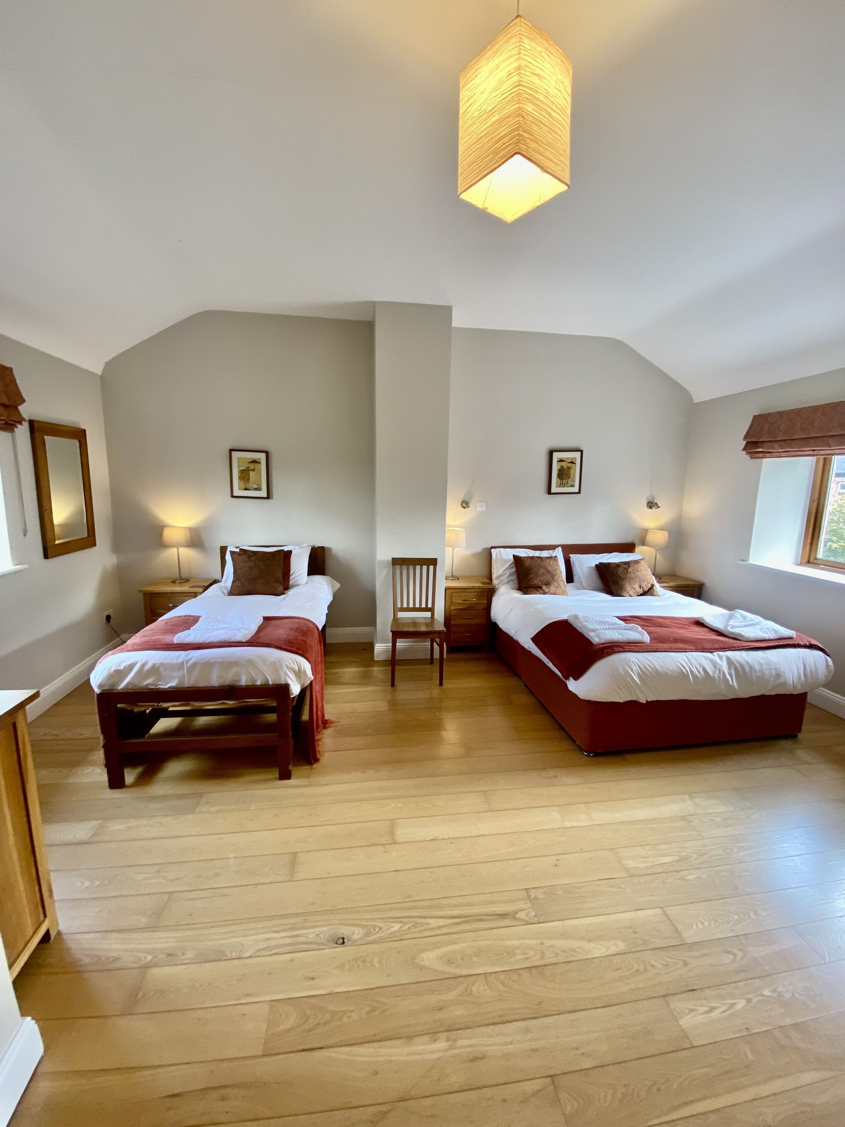 3 bedrooms, iron/ironing board, free WiFi, bed sheets