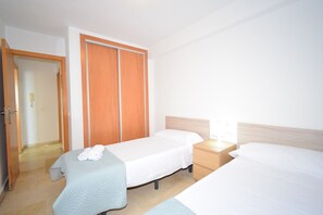 1 bedroom, in-room safe, iron/ironing board, bed sheets