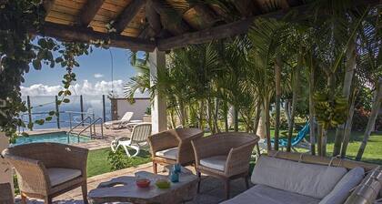 House, SEA VIEW, HEATED POOL, Heating, Sun set and rise terrace, Free wi fi(9)