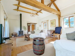 Smart TV, fireplace - The Cottage at Hale Hill Farm - a cottage that sleeps 5 guests in 2 bedrooms (Pulborough)