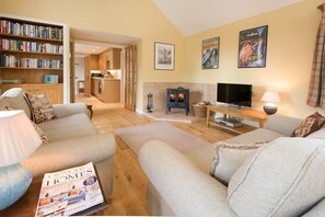 TV, DVD-spiller og bøker