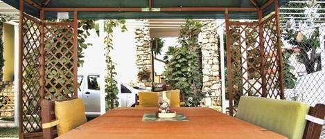 Restauration en plein air