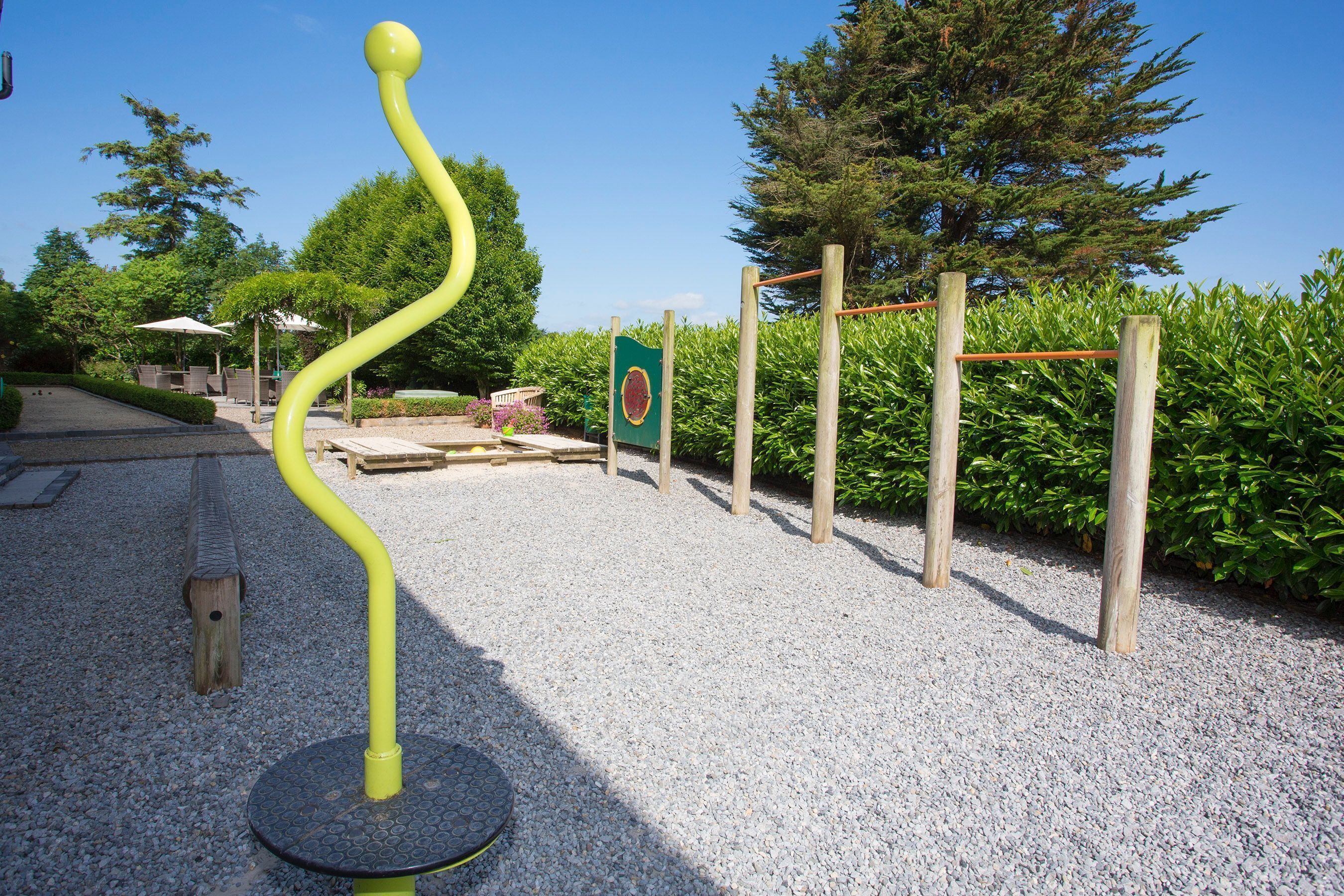 Overnattingsstedets uteområder