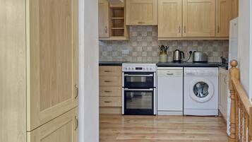 Microwave, oven, dishwasher, highchair