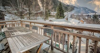 Schöne Dachgeschoss Renovierung, am Fuße des Brevent Hügel.