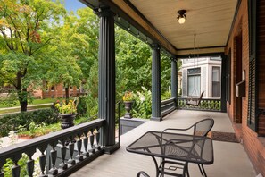Porch - Historic District B&B (St. Paul)