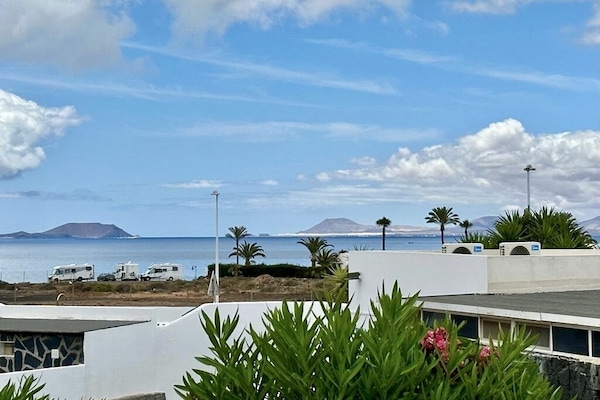 Vue depuis lâhĂ©bergement