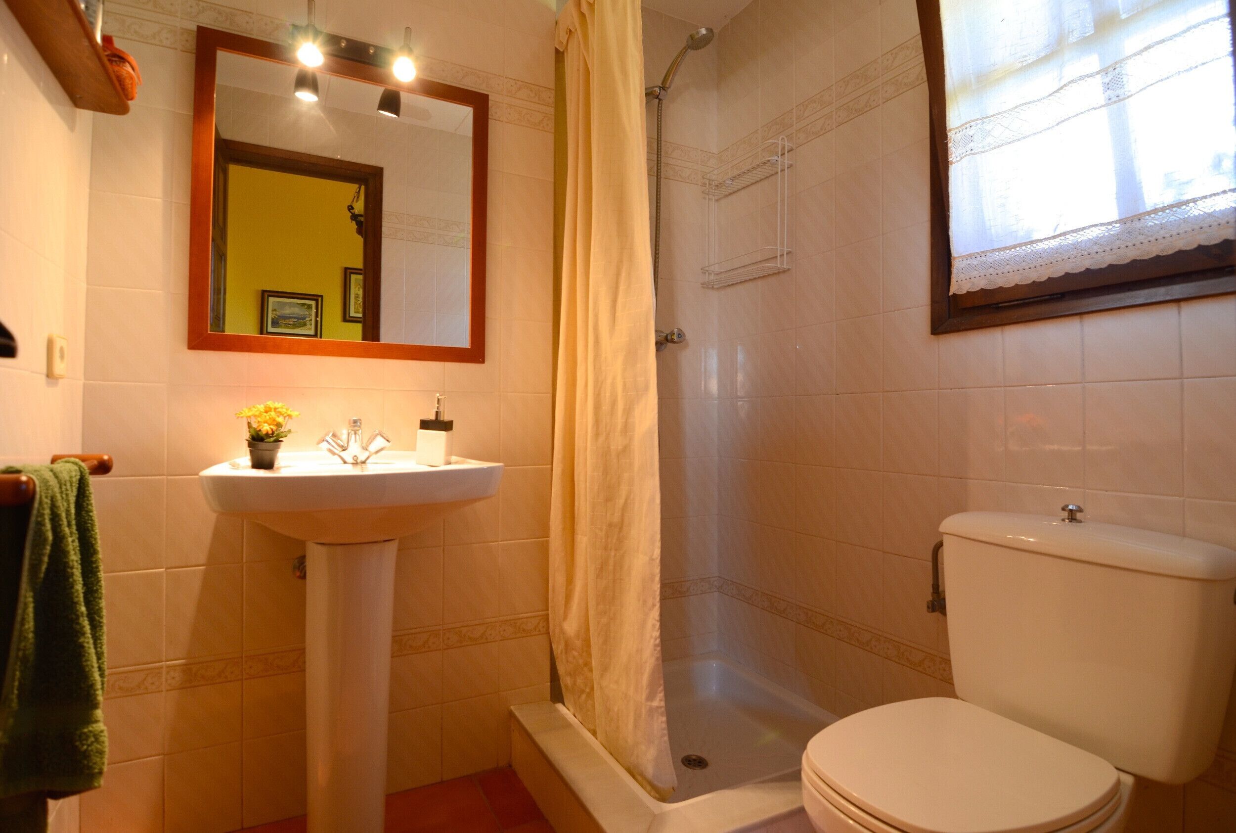 Baignoire, serviettes fournies
