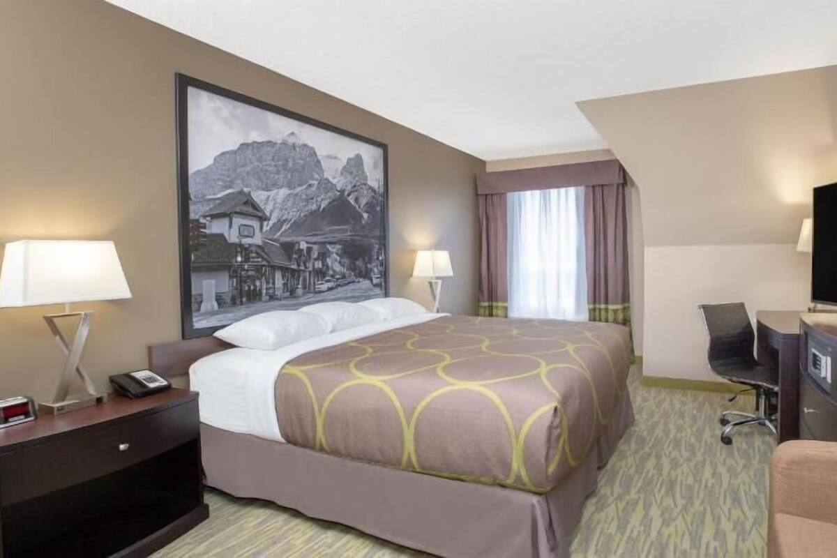 Coffres-forts dans les chambres, bureau, rideaux occultants