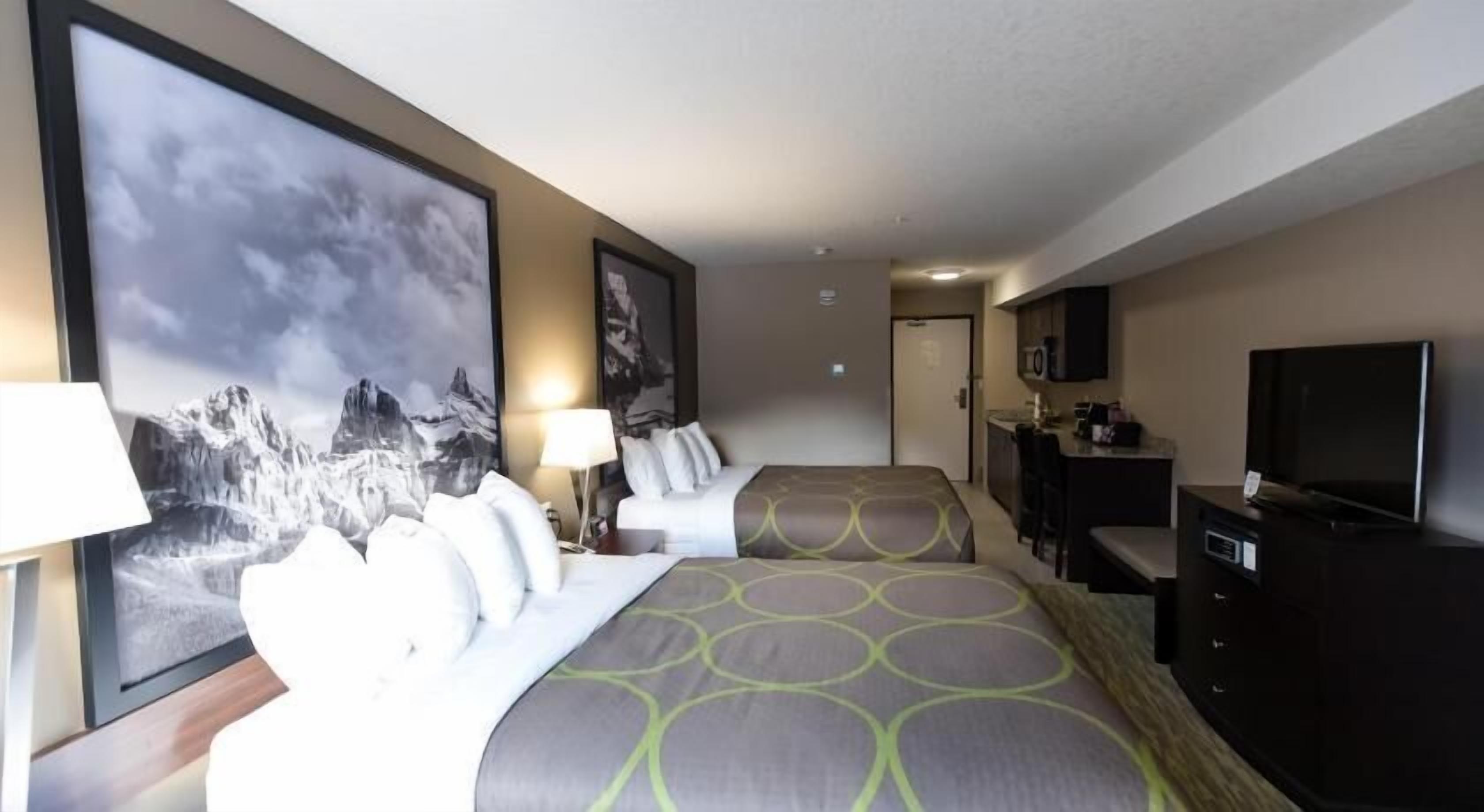 In-room safe, desk, blackout drapes, iron/ironing board