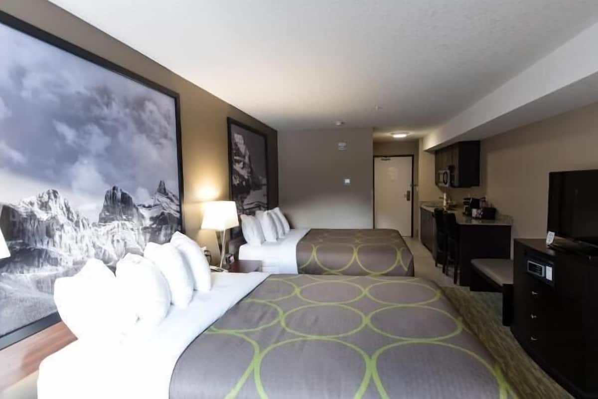 Coffres-forts dans les chambres, bureau, rideaux occultants