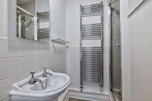 Hair dryer, towels