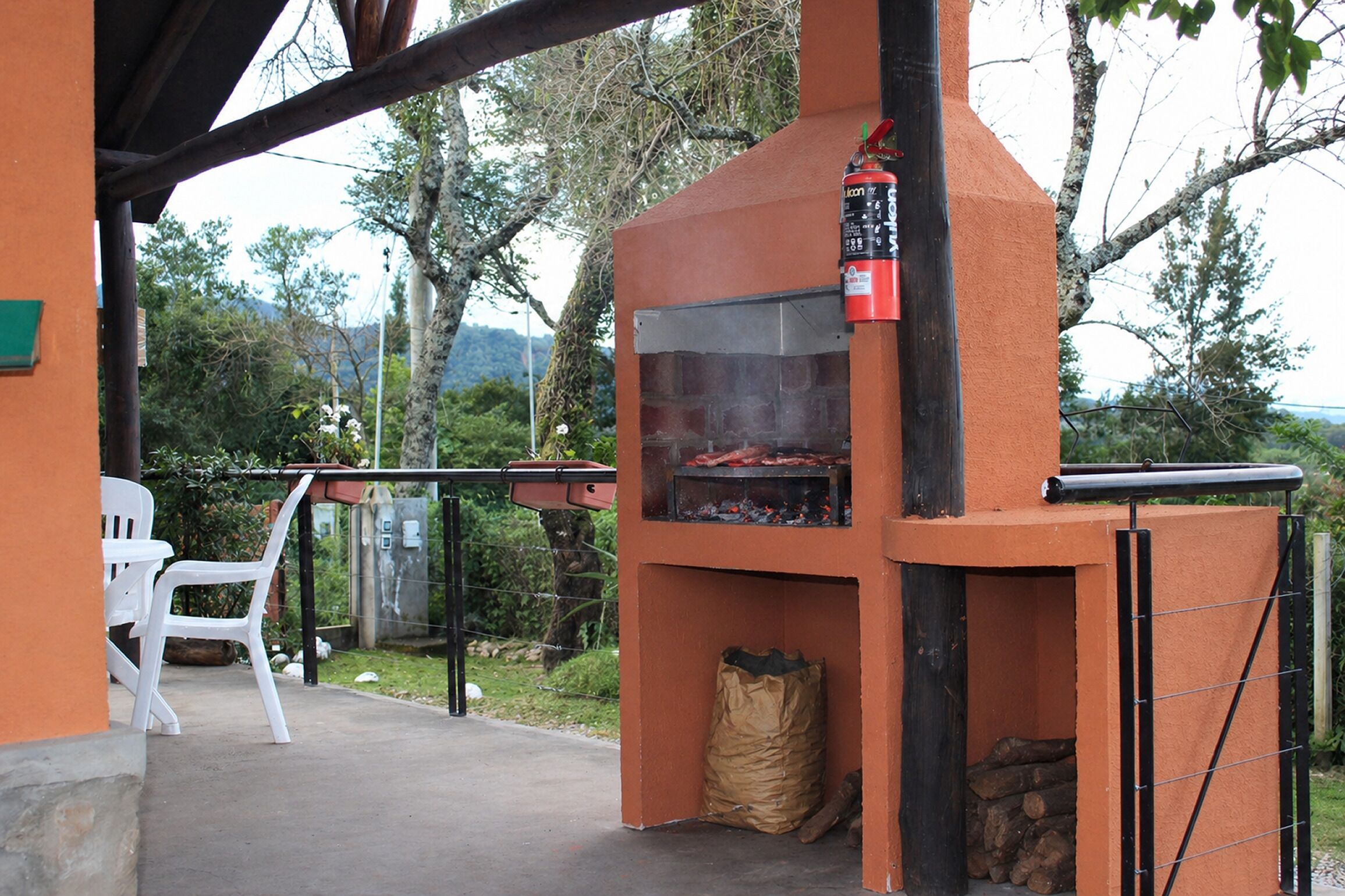 Enceinte de l’hébergement