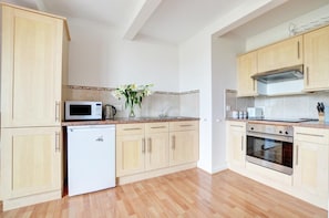 Microwave, oven, toaster, highchair