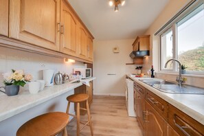 Microwave, oven, toaster, highchair