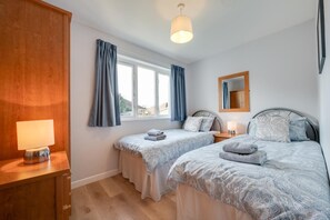 2 bedrooms, iron/ironing board, travel crib, free WiFi