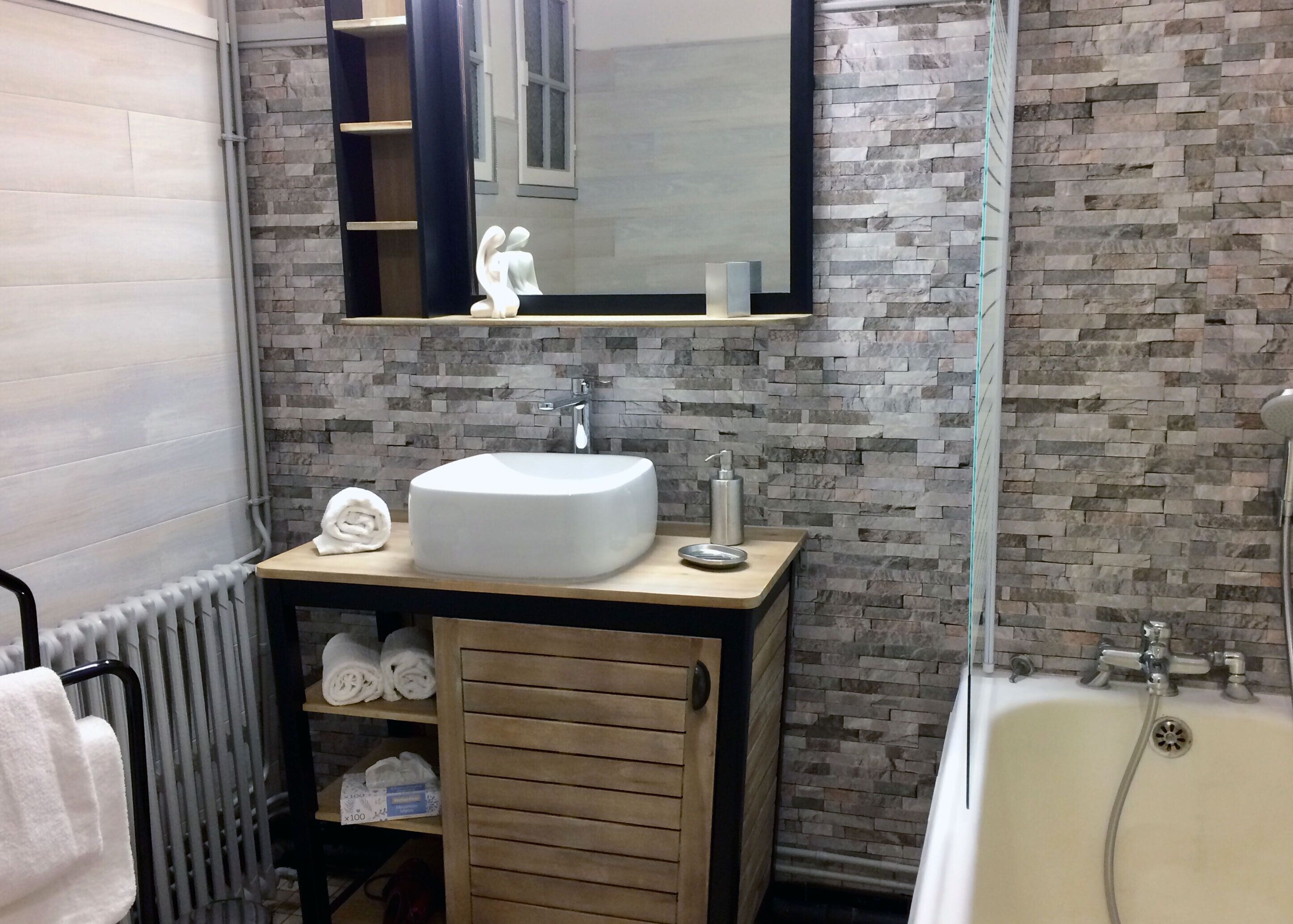 Comfort Double Room, Private Bathroom, Garden View (Alienor) | Bathroom