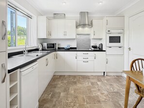 Microwave, oven, dishwasher, toaster