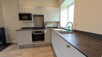 Fridge, microwave, dishwasher, highchair