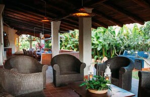 Overnattingsstedets uteområder