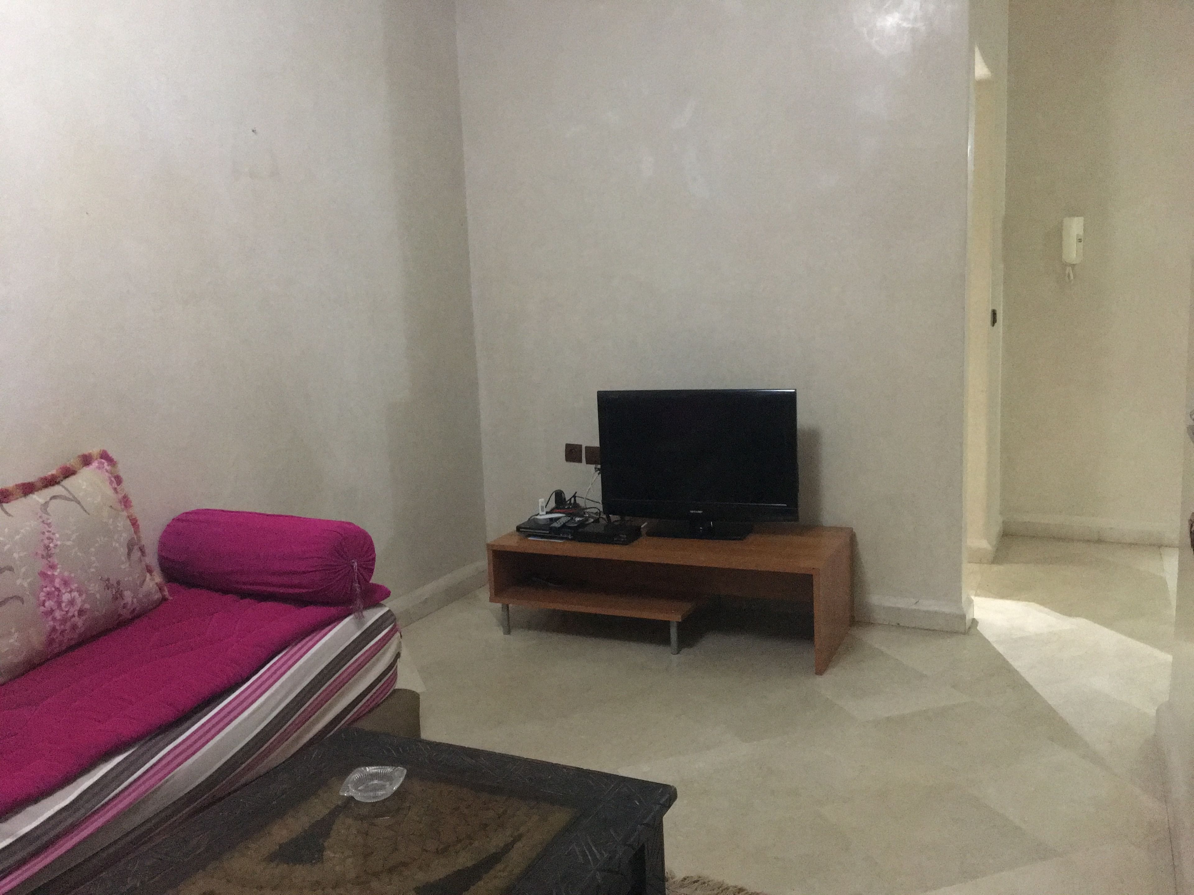Villa | Living area | 42-inch LCD TV with satellite channels, TV