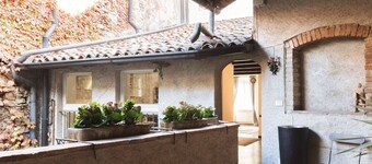 In the heart of Citta 'Alta Bergamo 