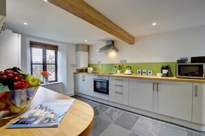 Microwave, oven, dishwasher, toaster