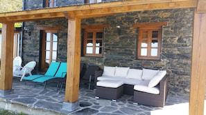 Terrace/patio - Charming house Tranquility, sunsets and dream views. A unique corner!  (Cedeira)