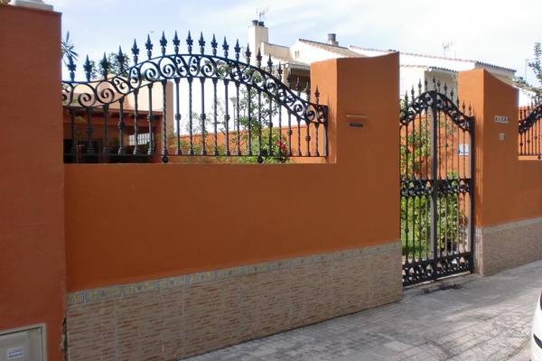Fachada de la casa