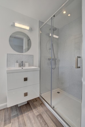 Hair dryer, towels