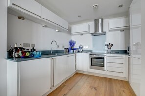 Microwave, oven, dishwasher, highchair
