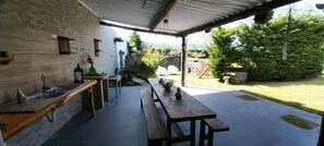 Restauration en plein air