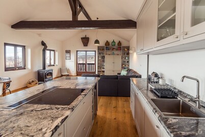 Cherry Orchard House, Karst Region - Spacious house with wonderful views over vineyards.