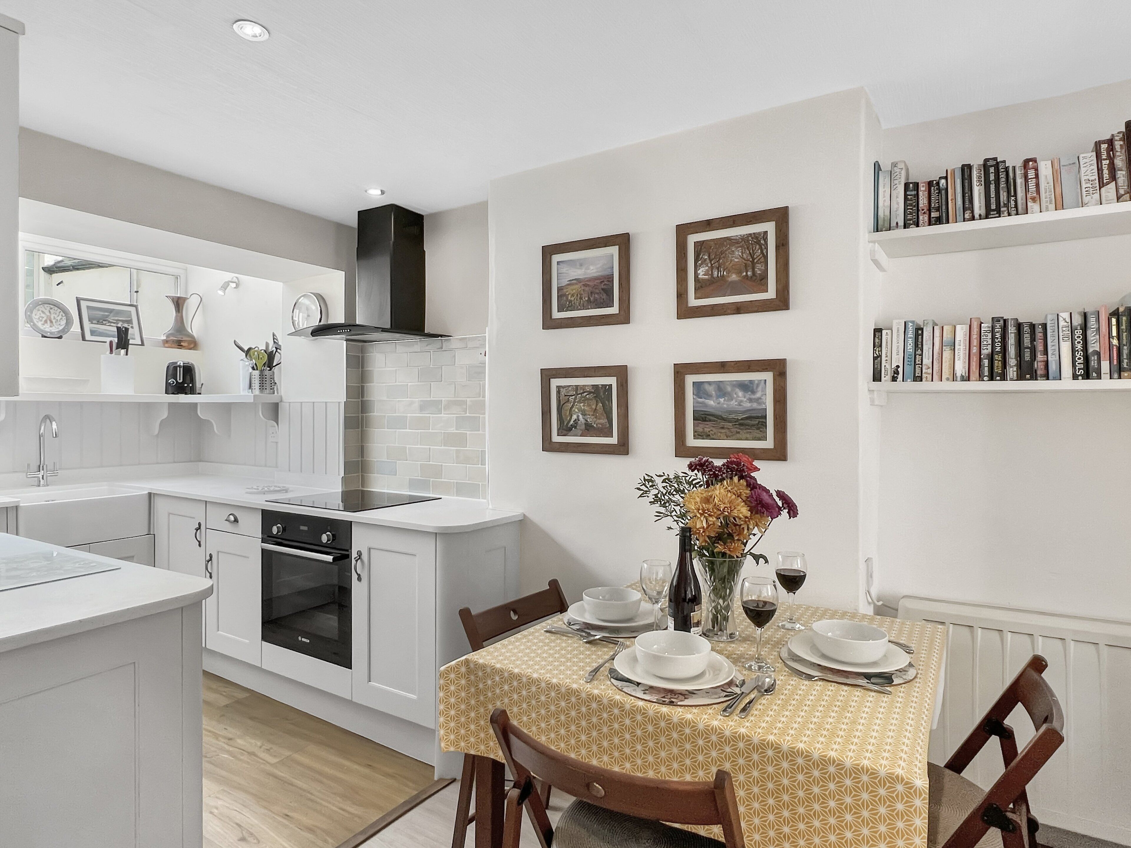 Microwave, oven, dishwasher, toaster