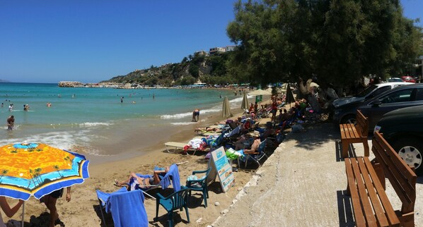 Beach nearby, beach towels - Villa near Almyrida ☀️ Private Pool Gated For Child Safety ☀️ FREE WiFi (Old Road, Gavalochori - Almyrida)