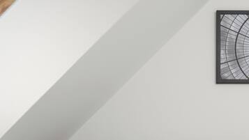 3 bedrooms, laptop workspace, soundproofing, iron/ironing board