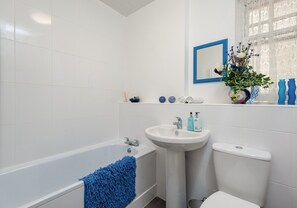 Hair dryer, towels